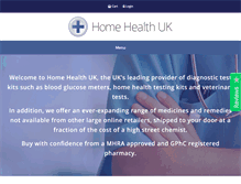 Tablet Screenshot of homehealth-uk.com